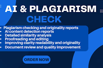 check plagiarism ai detection reports and rewrite your document professionally