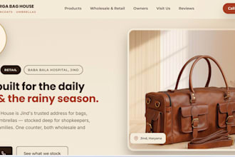 design a modern professional wordpress website for your business