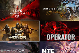 design professional steam capsule art and steam game artwork