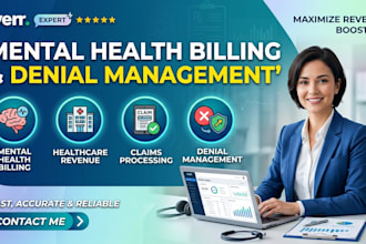 do mental health medical biling and claims denial management