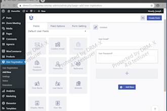 configurate drm setup, 011 panel, dns configuration, admin server setup