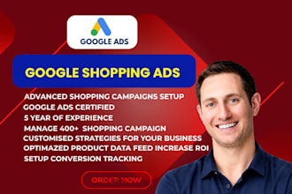 setup highly profitable google shopping ads and pmax max campaign