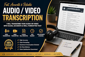 accurately transcribe english audio and video transcription