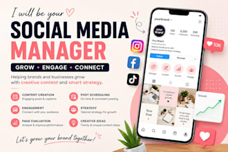 manage social media pages