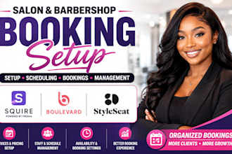 setup and optimize squire boulevard styleseat for salon and barbershop business