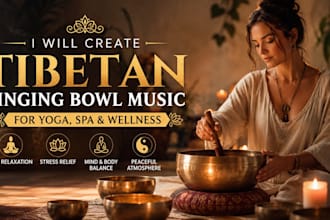 record authentic tibetan himalayan singing bowl for meditation and yoga music