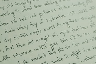 make handwritten notes for you