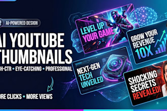 create eye catching ai youtube thumbnails