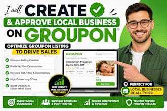create approve local business on groupon optimize groupon listing to drive sales