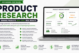 research winning dropshipping product