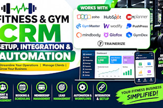 integrate fitness and gym ghl mindbody zenplanner gymmaster glofox pushpress spa