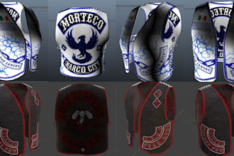 create fivem clothing eup ems mc kuttes gang vest police uniform