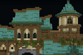 build custom minecraft maps, houses, castles, cities and spawns