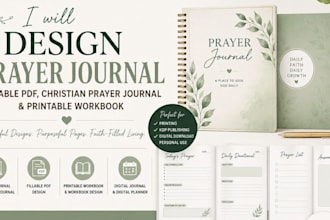 do prayer journal, fillable PDF, christian prayer journal, printableworkbook