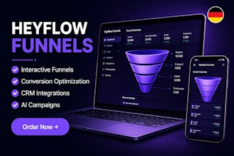 build a high converting interactive funnel using heyflow