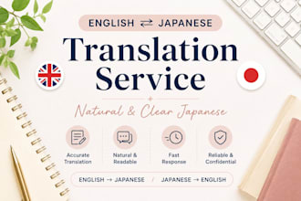 translate english to japanese and japanese to english