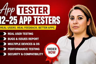 do 12 app tester usability 25 iphone andriod 20 closed testing tester