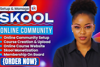 do skool community skool community setup skool community skool community manager
