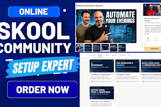 do skool community skool community setup skool community skool community manager