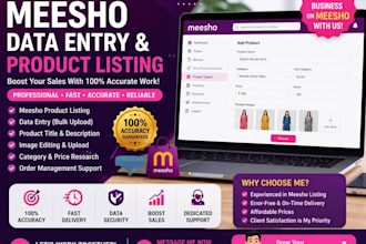do ecommerce bulk listing and data entry for your store