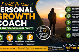 be your personal growth coach for self discovery and life clarity
