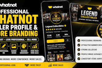 optimize your whatnot seller profile and store branding