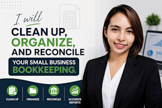 do bookkeeping clean up and catch up