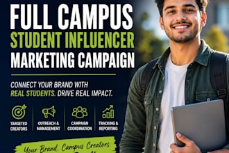 recruit student influencer for your marketing campaign