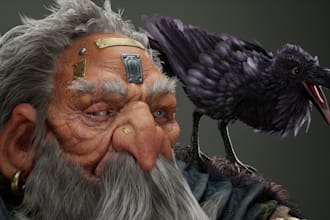 aaa ue4 ue5 game ready 3d character model full body ik ue5 control rig
