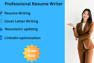 write an ats optimized resume and cover letter