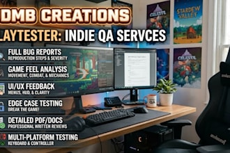 do game playtesting and give review