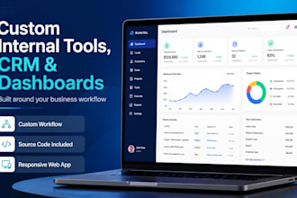 build a custom internal tool CRM or dashboard for your business