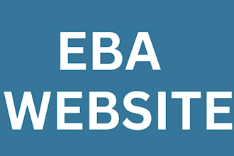 create a professional eba website and fufu website