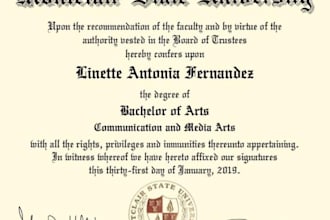 design certificate, high school, university diploma, college, degree, transcript