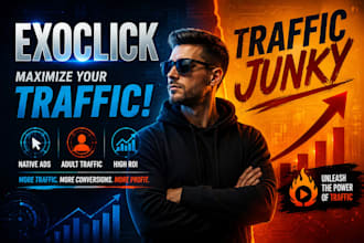 setup, manage and optimize your traffic junky or exoclick ads