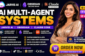 jarvis ai multi agent obsidian second brain claude code website claude coded app
