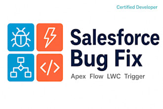 fix your salesforce apex, trigger, flow or lwc bug