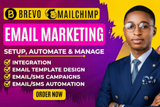 set up brevo email marketing campaign automation email template and newsletter