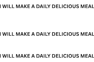make delicious daily meal