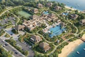 design a 3d interactive  isometric map, resort map, property, city map, campus