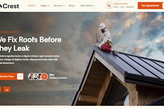 design squarespace roofing website roofing company contractor website