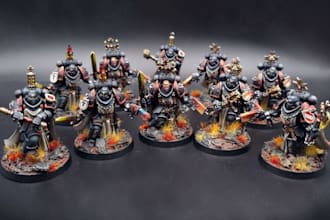 paint your warhammer 40k, age of sigmar and dnd miniatures to tabletop quality