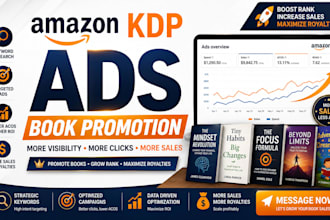 set up and manage high converting amazon kdp ads for your book promotion