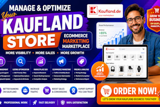 fix and optimize your amazon kaufland store ecommerce marketing marketplace