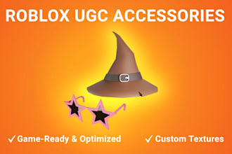 model custom roblox ugc accessories hats or gear