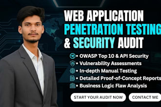 do web application penetration testing and security audit