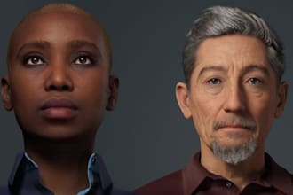 fix unreal engine metahuman character game character 3d metahuman 3d hair