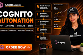 setup cognito automation cognito API integration page design cognito newsletter