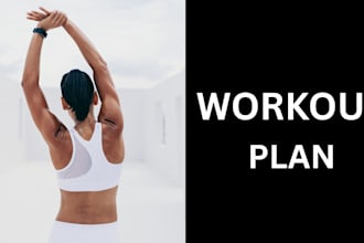 create a workout plan for you