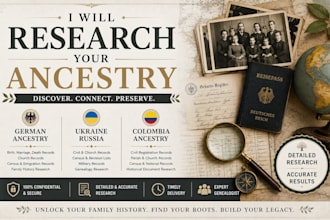 research your german ancestry, ukraine russia, colombia family historical record